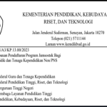 Edaran Himbauan Pendaftaran Program Jamsostek Pendidik dan Tenaga Kependidikan Non PNS