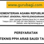 Persyaratan Bimbingan Teknis PPIH Arab Saudi Tahun 1444 H/2023 M