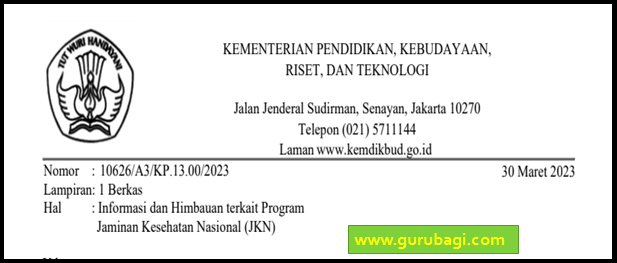 Edaran Informasi dan Himbauan terkait Program Jaminan Kesehatan Nasional JKN