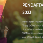 Ketentuan Pendaftaran ADik (Afirmasi Pendidikan Tinggi) Tahun 2023