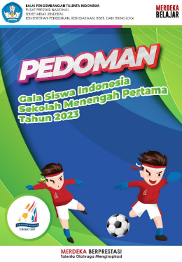 Pedoman Gala Siswa Indonesia GSI Jenjang SMP 2023