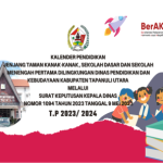 Kalender Pendidikan Kabupaten Tapanuli Utara TP 2023/2024