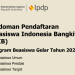 Petunjuk Teknis Pendaftaran Beasiswa Indonesia Bangkit BIB Program Gelar 2023