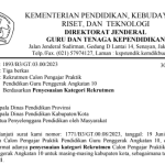 Surat Edaran Rekrutmen Calon Pengajar Praktik CPP PGP Angkatan 10