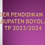 Kaldik SD SMP Kabupaten Boyolali TP 2023/2024