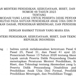 Paparan Akomodasi yang Layak bagi Penyandang Disabilitas pada PAUD Dikdasmen