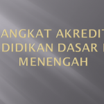 Kriteria dan Perangkat Akreditasi Pendidikan Dasar dan Menengah