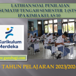 Latihan Soal Penilaian Sumatif Tengah Semester 1 IPA Kimia 10  SMA MA 2023 