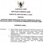 Petunjuk Teknis Seleksi PPPK Pemerintah Provinsi Jambi 2023