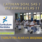 Latihan Soal Penilaian SAS 1 IPA Kimia 11 SMA MA 2023 