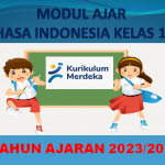 Contoh Modul Ajar Bahasa Indonesia Kelas 1 SD Kurikulum Merdeka Semester 2 Tahun 2023