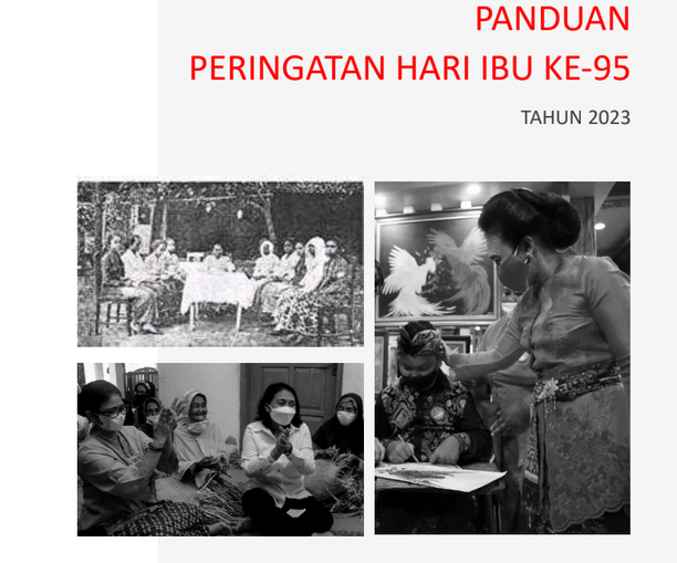 Unduh Panduan Peringatan Hari Ibu (PHI) Ke-95 Tahun 2023