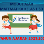 Contoh Modul Ajar Matematika Kelas 1 SD Kurikulum Merdeka Semester 2 Tahun 2023