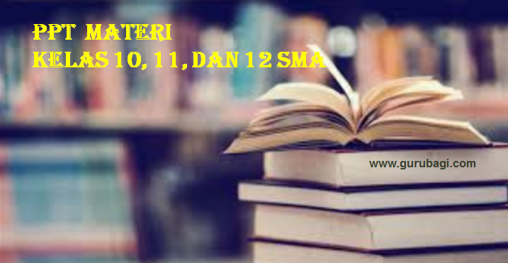 Power Point PPT Materi Kelas 10, 11, dan 12 SMA MA