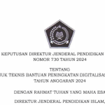 Juknis Bantuan Peningkatan Digitalisasi Pesantren 2024