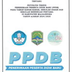 Petunjuk Teknis PPDB 2024 PAUD SD SMP Kabupaten Majalengka 