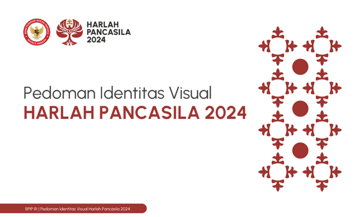 Pedoman Identitas Visual Hari Lahir Pancasila Tahun 2024