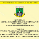 Kalender Pendidikan Provinsi Banten TA 2024/2025