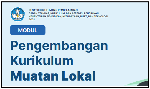 Modul Pengembangan Kurikulum Muatan Lokal