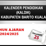 Kalender Pendidikan Kabupaten Barito Kuala TA 2024/2025