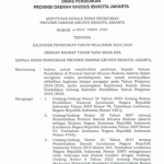 Kalender Pendidikan TA 2024/2025 Provinsi DKI Jakarta