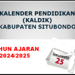 Kaldik TK SD SMP Kabupaten Situbondo TA 2024/2025