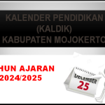 Kalender Pendidikan Kabupaten Mojokerto TA 2024/2025