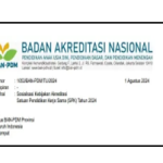 Edaran Sosialisasi Kebijakan Akreditasi Satuan Pendidikan Kerjasama (SPK) 2024