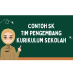 Contoh SK Tim Pengembang Kurikulum Satuan Pendidikan