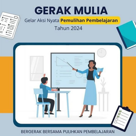 Gelar Aksi Nyata Pemulihan Pembelajaran (Gerak Mulia)