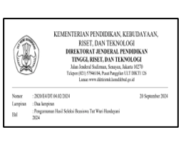 Selamat! Berikut 37 Daftar Tenaga Kependidikan yang Lolos sebagai Penerima Beasiswa Tut Wuri Handayani 2024