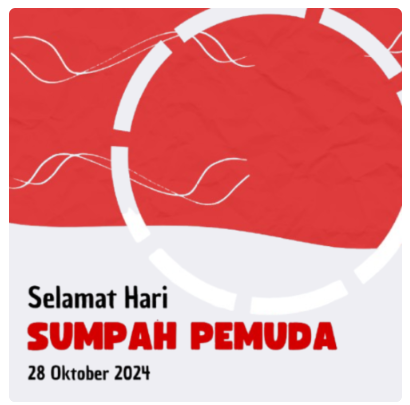 Twibbon Hari Sumpah Pemuda 2024