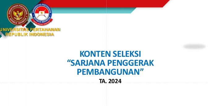 Jadwal Persyaratan Seleksi Sarjana Penggerak Pembangunan Indonesia