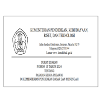 Surat Edaran Kemendikbudristek Nomor 15 Tahun 2024 tentang Pakaian Kerja Pegawai di Kemendikdasmen