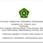 Petunjuk Teknis Penyaluran TPG Guru PAI dan Pengawas PAI Tahun 2025